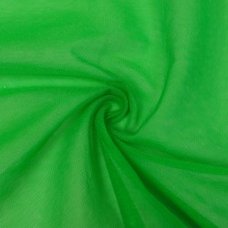 Фатин (мягкий), цвет Светло-зеленый (на отрез)  в Волжском