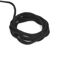 Шнур для одежды 4,5 мм, цвет Чёрный (на отрез)  в Волжском