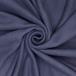 Ткань Флис Односторонний 130 гр/м2, цвет Темно-серый (на отрез)  в Волжском
