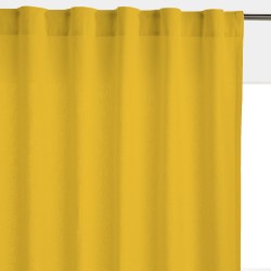 Штора уличная на Трубной ленте (В-220*Ш-145) Желтая, (ткань Оксфорд 600)  в Волжском