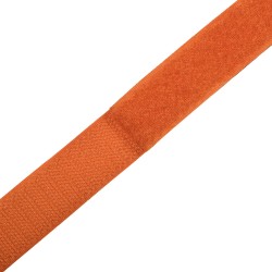 Контактная лента 25мм  Оранжевый (велькро-липучка, на отрез)  в Волжском