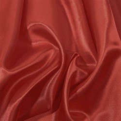 Ткань Атлас-сатин, цвет Красный (на отрез)  в Волжском
