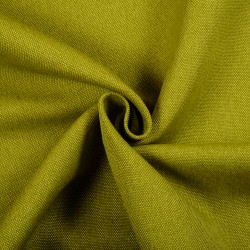 Ткань Рогожка (мебельная), цвет Зелёный (на отрез)  в Волжском