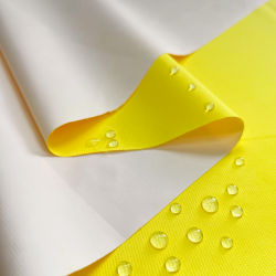 Водонепроницаемая Дышащая Мембранная ткань PU 10'000, цвет Жёлтый (на отрез)  в Волжском