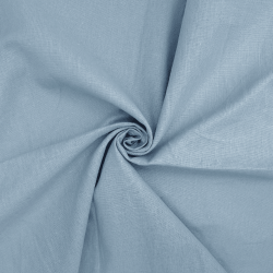 Ткань Перкаль, цвет Серый (на отрез) (100% хлопок) в Волжском